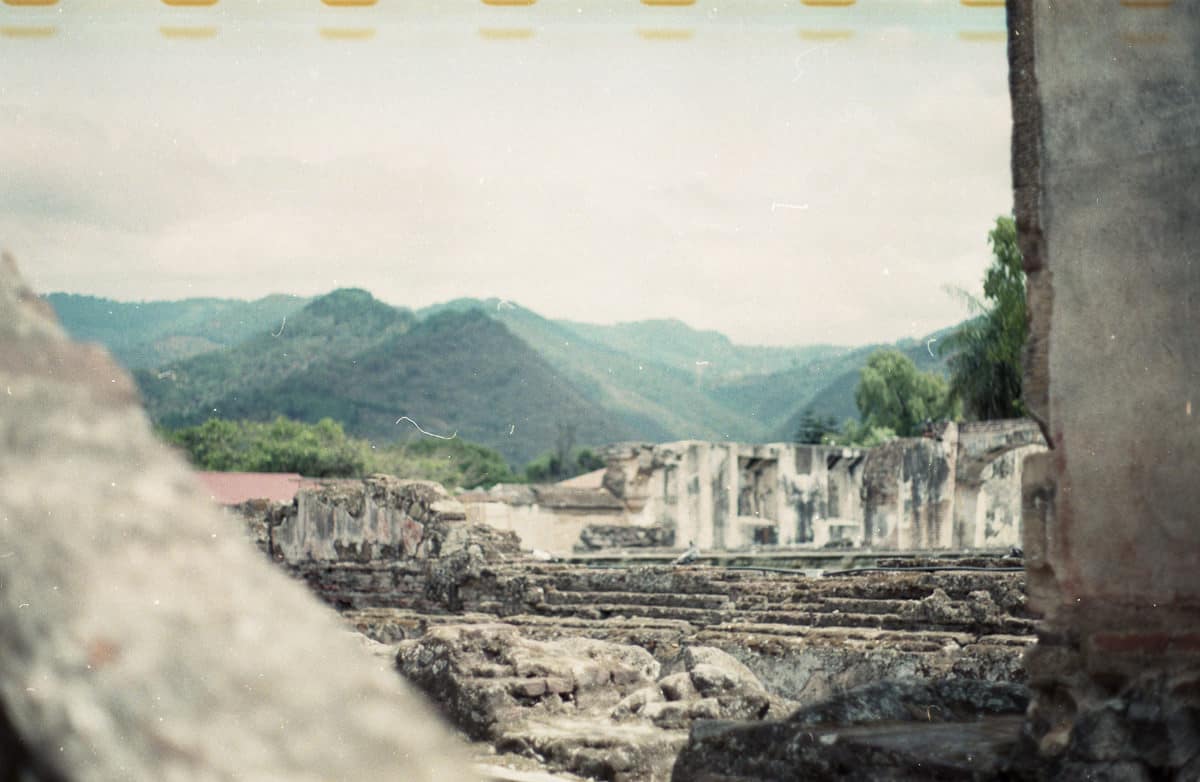 Antigua Guatemala, tomada con cámara de película con Agfa Vista 200